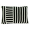 Pillows Black Throw Pillows - 20" x 5" x 12" Transitional Black Pillow Cover With Down Insert HomeRoots