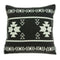 Pillows Black Throw Pillows - 20" x 7" x 20" Southwest Black Pillow Cover With Down Insert HomeRoots