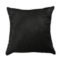 Pillows Black Throw Pillows - 22" x 22" x 5" Black Classic Large Cowhide - Pillow HomeRoots