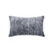 Pillows Body Pillow - 12" x 20" x 5" Modern Gray Mix Belton Faux Fur - Pillow HomeRoots