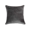 Pillows Body Pillow - 18" x 18" x 5" Grey, Nelson Sheepskin - Pillow HomeRoots