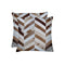 Pillows Body Pillow - 18" x 18" x 5" Modern And Natural, Cowhide - Pillow 2-Pack HomeRoots