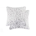 Pillows Body Pillow - 18" x 18" x 5" Snow Leopard, Faux Fur - Pillow 2-Pack HomeRoots