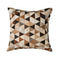 Pillows Body Pillow - 22" x 22" x 5" Large Mosaic Cowhide - Pillow HomeRoots