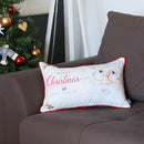 Pillows Body Pillow Covers - 12"x20" Christmas Printed Decorative Throw Pillow Cover HomeRoots