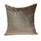 Pillows Body Pillow Covers - 18" x 7" x 18" Transitional Taupe Solid Pillow Cover With Poly Insert HomeRoots