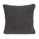 Pillows Body Pillow Covers - 20" x 0.5" x 20" Transitional Charcoal Pillow Cover HomeRoots