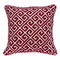 Pillows Body Pillow Covers - 20" x 0.5" x 20" Transitional Red and White Accent Pillow Cover HomeRoots