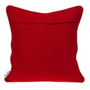 Pillows Body Pillow Covers - 20" x 0.5" x 20" Transitional Red and White Pillow Cover HomeRoots