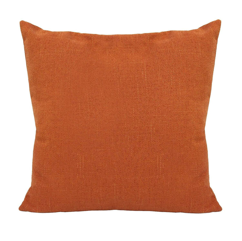 Pillows Body Pillow - Orange Tweed Pillow HomeRoots