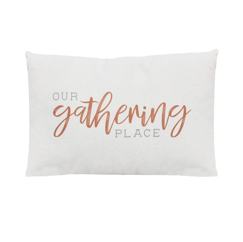 Pillows Body Pillow - "Our Gathering Place" Lumbar Pillow HomeRoots