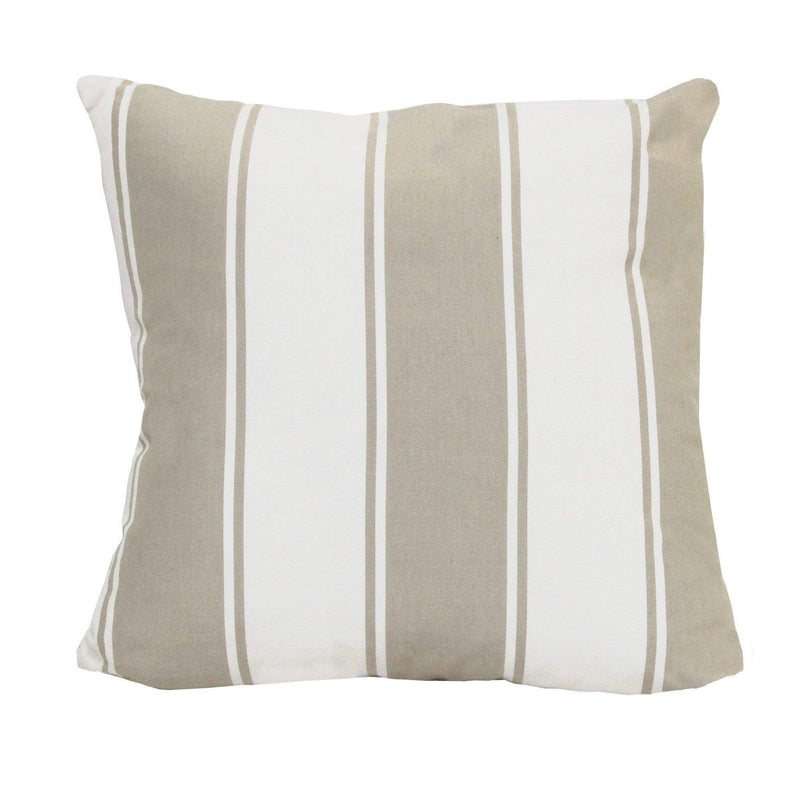 Pillows Body Pillow - Stylish Beige Stripe Pillow HomeRoots