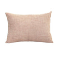 Pillows Body Pillow - Stylish Pink Tweed Lumbar Pillow HomeRoots