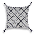 Pillows Chair Pillow - 20" x 20" Navy Pillow HomeRoots