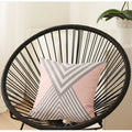 Pillows Cheap Throw Pillow Covers - 18"x18" Scandi Square Mirror Design Decorative Throw Pillow Cover HomeRoots