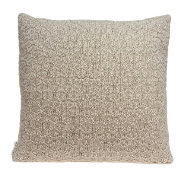 Pillows Christmas Pillow Covers - 20" x 7" x 20" Elegant Transitional Tan Accent Pillow Cover With Down Insert HomeRoots