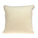 Pillows Christmas Pillow Covers - 20" x 7" x 20" Transitional Beige Pillow Cover With Down Insert HomeRoots