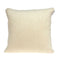 Pillows Christmas Pillow Covers - 20" x 7" x 20" Transitional Beige Pillow Cover With Down Insert HomeRoots