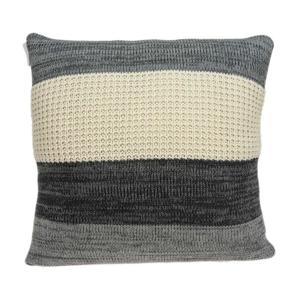 Pillows Christmas Pillow Covers - 20" x 7" x 20" Transitional Multicolor Cotton Pillow Cover With Down Insert HomeRoots
