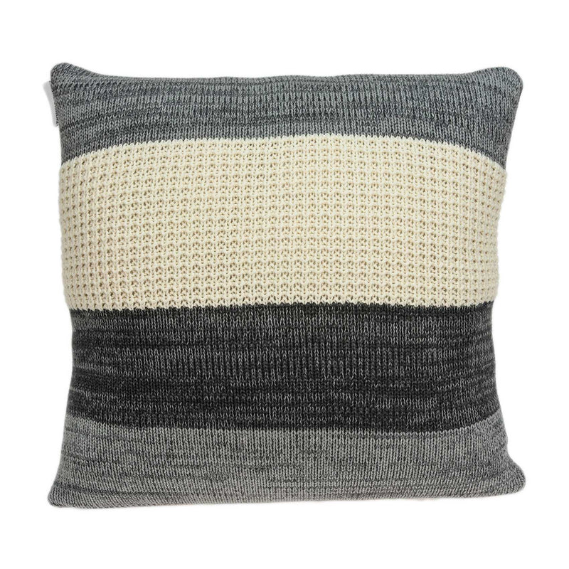 Pillows Christmas Pillow Covers - 20" x 7" x 20" Transitional Multicolor Cotton Pillow Cover With Down Insert HomeRoots