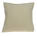 Pillows Christmas Pillow Covers - 20" x 7" x 20" Unique Transitional Tan Cotton Pillow Cover With Down Insert HomeRoots