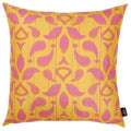 Pillows Christmas Throw Pillow Covers - 18"x18" Orange Ikat Decorative Throw Pillow Cover Printed HomeRoots