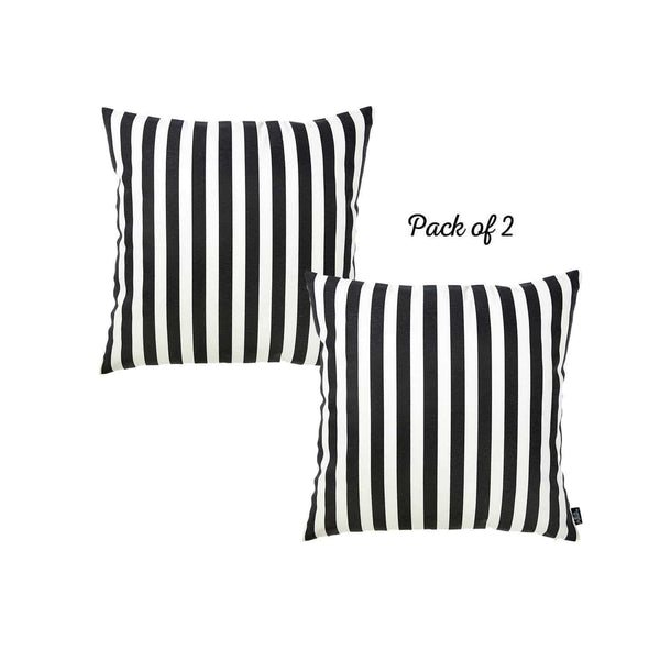 Pillows Couch Pillow Covers 20 "x 20" Easy-care Decorative Throw Pillow Case Set Of 2 Pcs Square 5340 HomeRoots