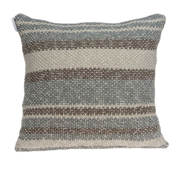 Pillows Couch Pillow Covers - 20" x 7" x 20" Decorative Transitional Tan Accent Pillow Cover With Poly Insert HomeRoots
