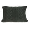 Pillows Couch Pillow Covers - 24" x 5" x 16" Transitional Gray Pillow Cover With Poly Insert HomeRoots