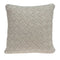 Pillows Decorative Pillow Covers - 20" x 7" x 20" Charming Transitional Beige Accent Pillow Cover With Poly Insert HomeRoots