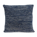 Pillows Decorative Pillow Covers - 20" x 7" x 20" Decorative Transitional Blue Pillow Cover With Poly Insert HomeRoots