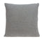 Pillows Decorative Pillow Covers - 20" x 7" x 20" Elegant Transitional Gray Pillow Cover With Poly Insert HomeRoots