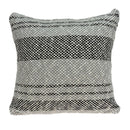 Pillows Decorative Pillow Covers - 20" x 7" x 20" Stunning Transitional Gray Accent Pillow Cover With Poly Insert HomeRoots