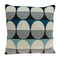 Pillows Decorative Pillow Covers - 20" x 7" x 20" Transitional Gray And Blue Pillow Cover With Poly Insert HomeRoots