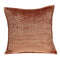 Pillows Decorative Pillow Covers - 20" x 7" x 20" Transitional Orange Solid Quilted Pillow Cover With Poly Insert HomeRoots