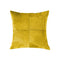 Pillows Decorative Pillows - 18" x 18" x 5" Yellow Quattro - Pillow HomeRoots