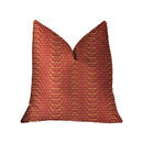 Pillows Decorative Pillows - Red Luxury Throw Pillow Double sided 12" x 20" HomeRoots