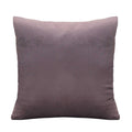 Pillows Down Pillows - 18" X 5.5" X 18" Mauve Polyester Square Pillow HomeRoots