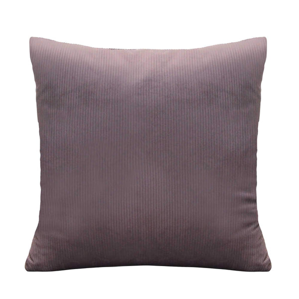 Pillows Down Pillows - 18" X 5.5" X 18" Mauve Polyester Square Pillow HomeRoots