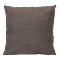 Pillows Down Pillows - 18" X 5.5" X 18" Mocha Polyester Square Pillow HomeRoots