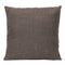 Pillows Down Pillows - 18" X 5.5" X 18" Mocha Polyester Square Pillow HomeRoots
