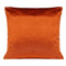 Pillows Down Pillows - 18" X 5.5" X 18" Orange Polyester Square Pillow HomeRoots