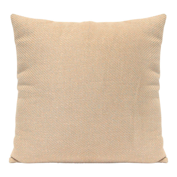 Pillows Down Pillows - 18" X 5.5" X 18" Sand Polyester Square Pillow HomeRoots