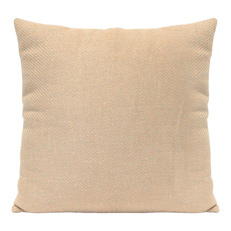 Pillows Down Pillows - 18" X 5.5" X 18" Sand Polyester Square Pillow HomeRoots