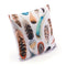 Pillows Foam Pillow - 17.7" X 17.7" X 1.2" Nature-Inspired Multicolor Pillow HomeRoots