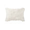 Pillows Fur Pillows - 12" x 20" x 5" Off White Faux Fur - Pillow HomeRoots