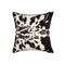 Pillows Fur Pillows - 18" x 18" x 5" Brownsville Chocolate And Whitefaux Fur - Pillow HomeRoots
