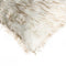 Pillows Fur Pillows - 18" x 18" x 5" Gradient Tan Faux Fur - Pillow HomeRoots
