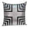 Pillows Leather Pillow - 20" x 0.5" x 20" Beautiful Transitional Gray Accent Pillow Cover HomeRoots