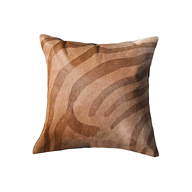 Pillows My Pillow - 12" x 20" x 5" Stunning Natural Torino Kobe Cowhide - Pillow HomeRoots